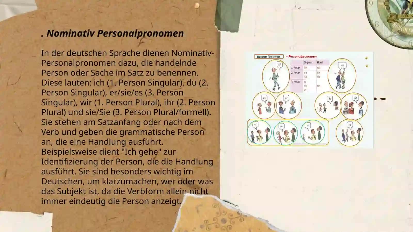 Personalpronomen 3
