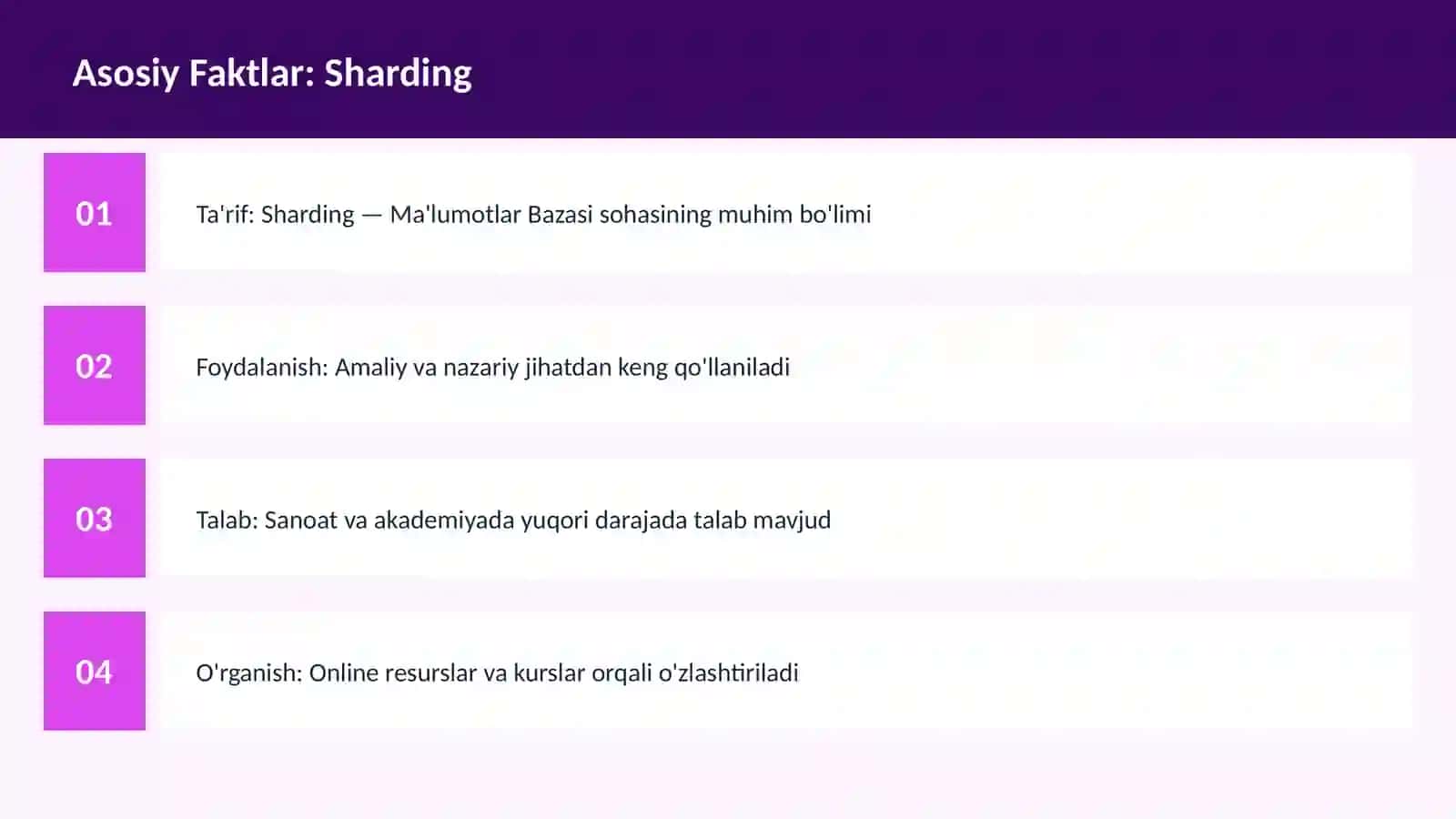 Sharding 3