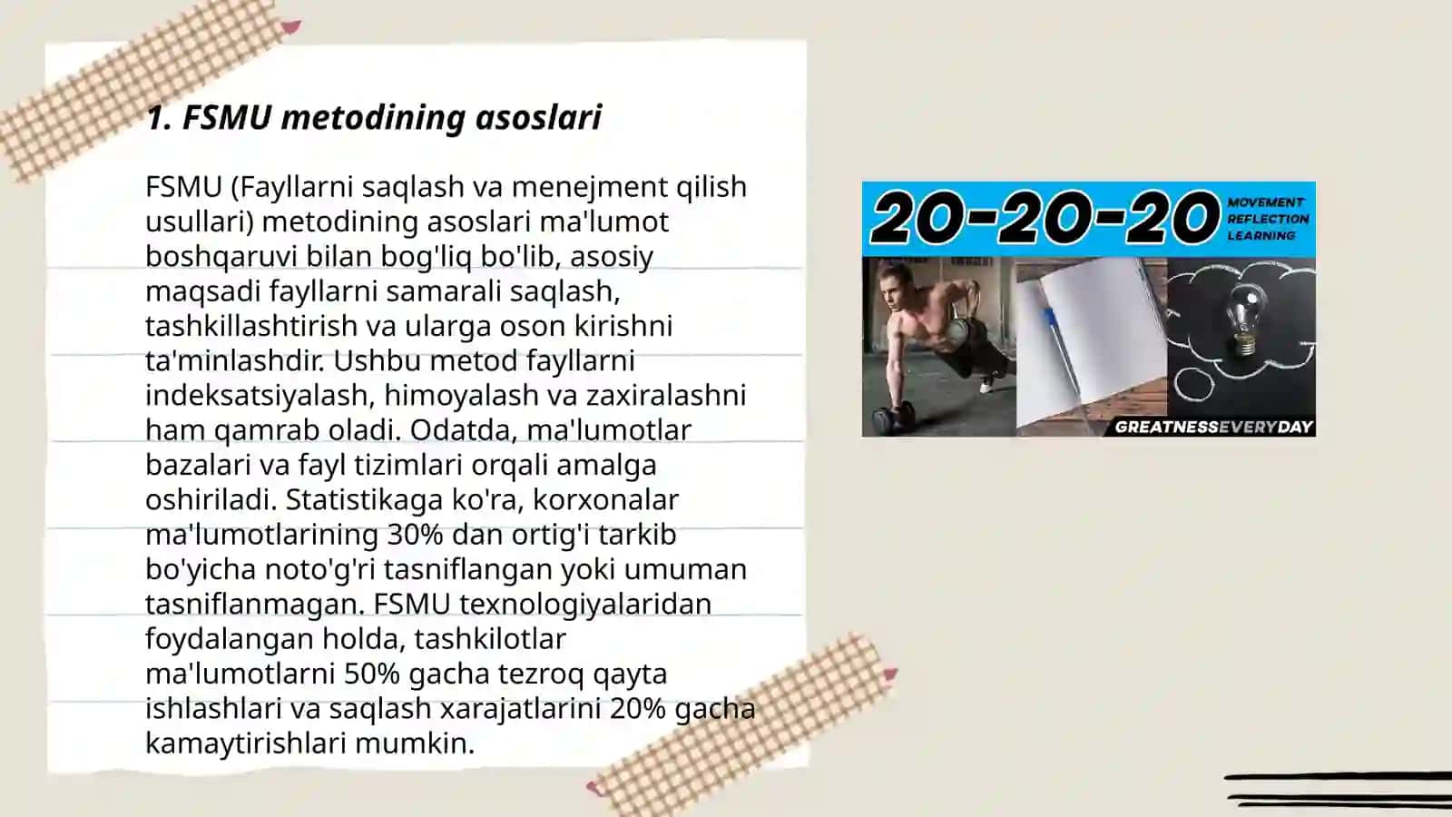 FSMU metodining asoslari 3