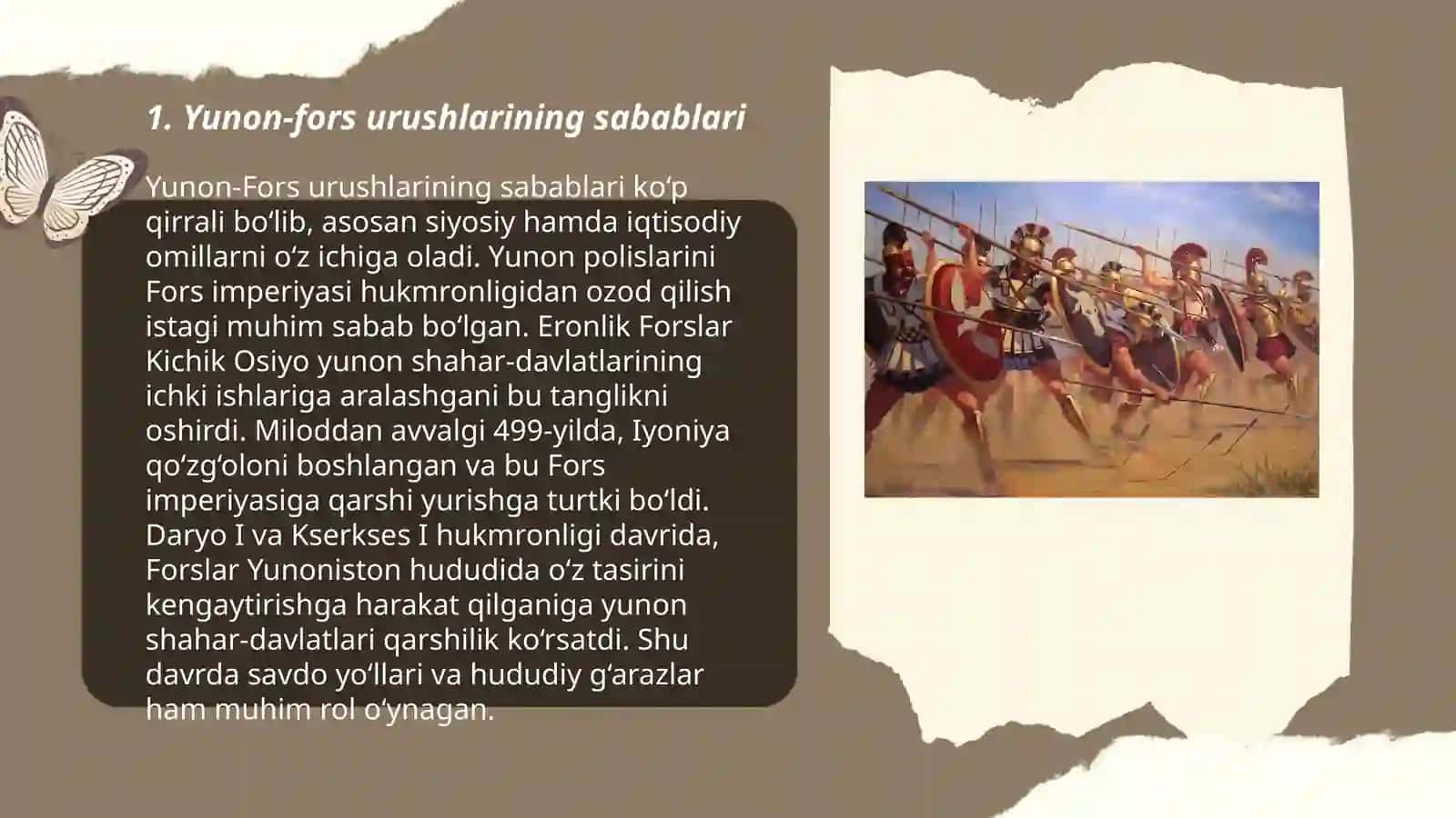 Yunon-fors urushlari.Aleksandrning harbiy yurishlari 3