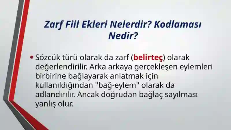 Zarf Fiil 3