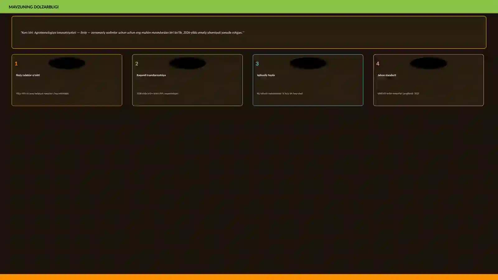 Agrotexnologiya innovatsiyalari 3