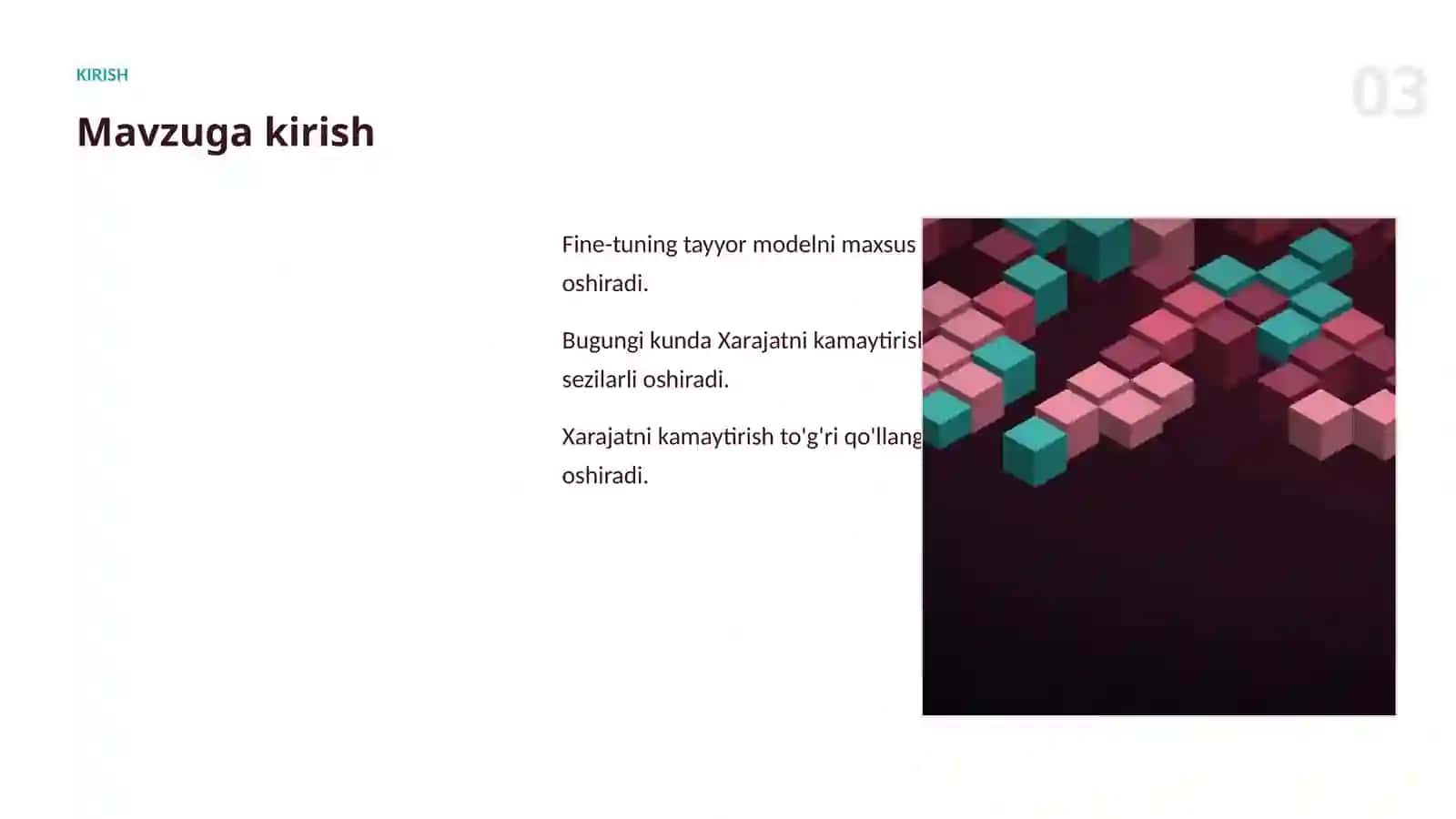 AI MODELLARNI SOZLASH (FINE-TUNING) 3