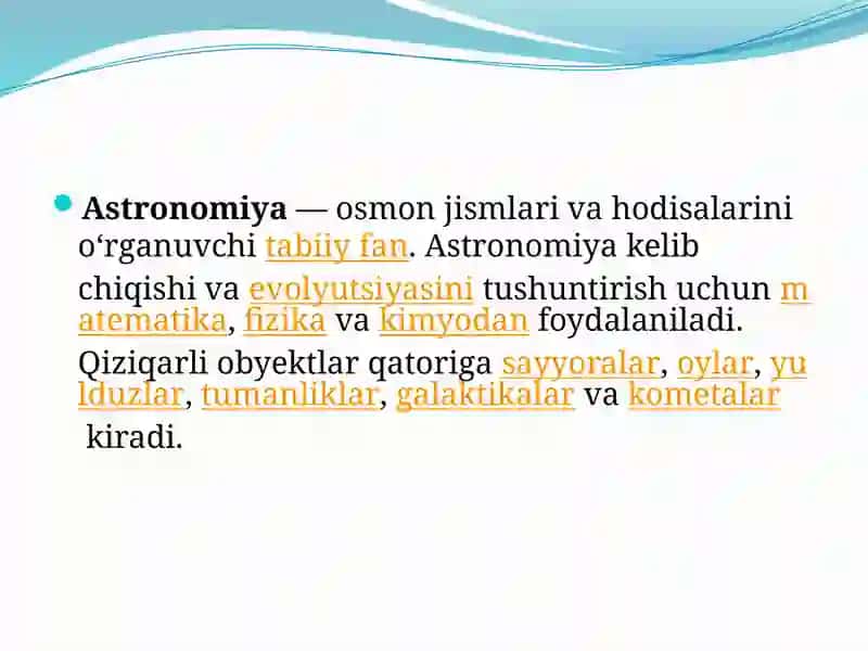 Astronomiya 3