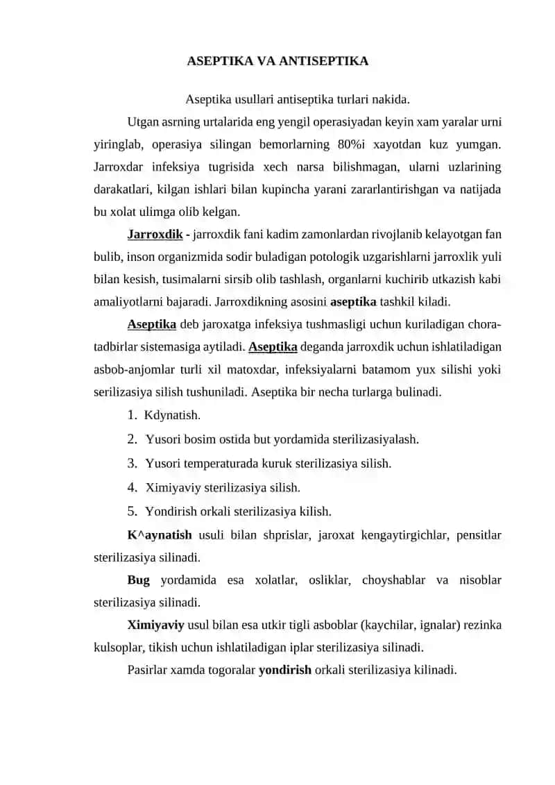 Antiseptikaning turlari 3