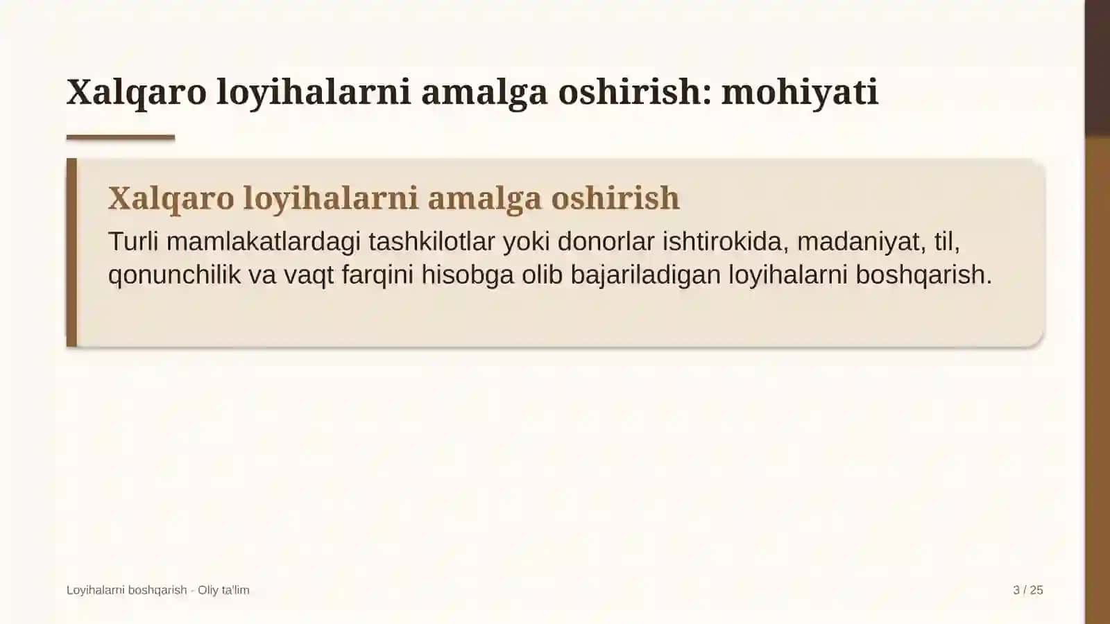 Bojsiz savdo do'konlarida xalqaro loyihalarni amalga oshirish 3