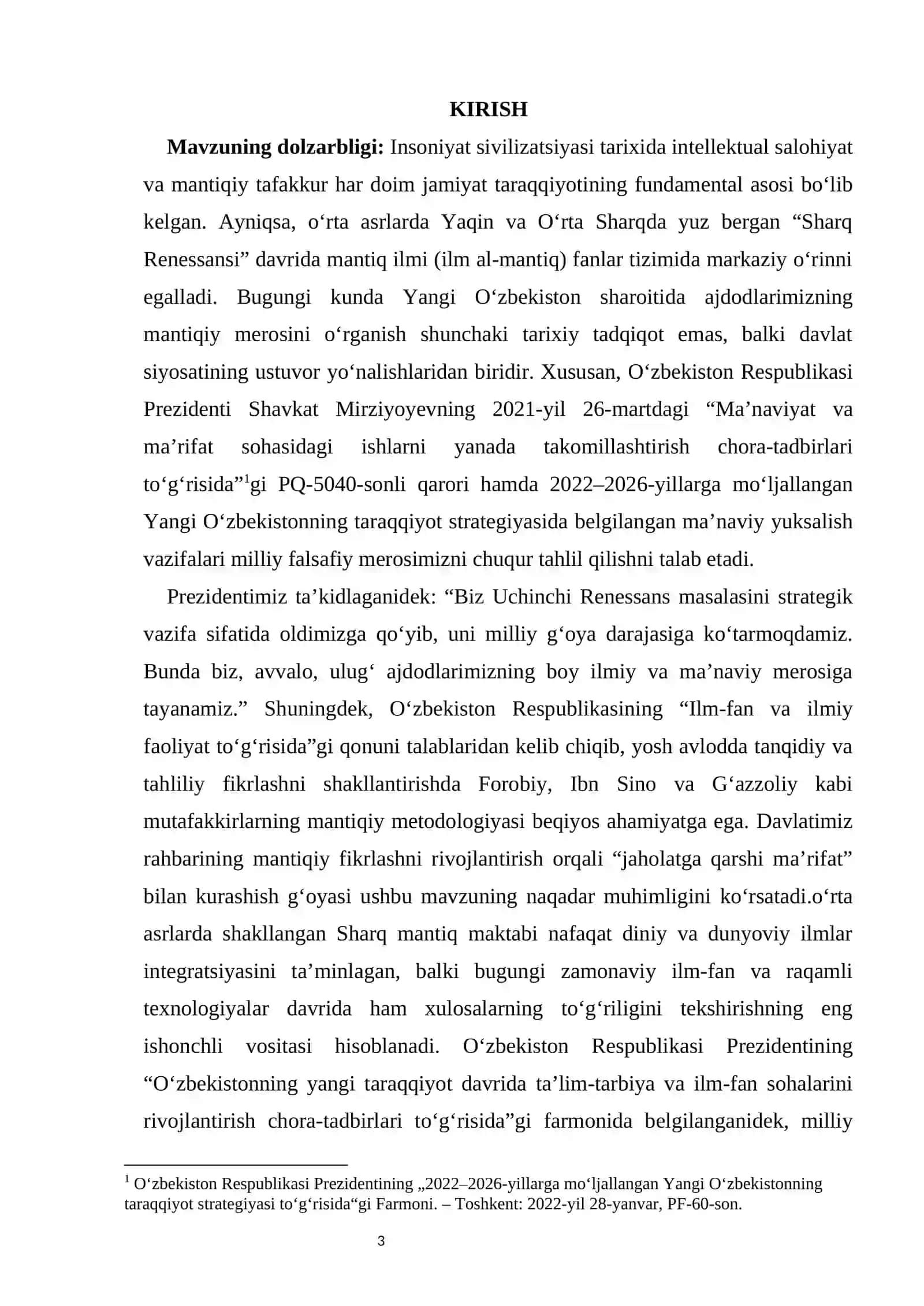 O‘rta asrlarda Yaqin va O‘rta Sharq mamlakatlarida mantiq ilmining o‘rganilishi va tarqalishi 3