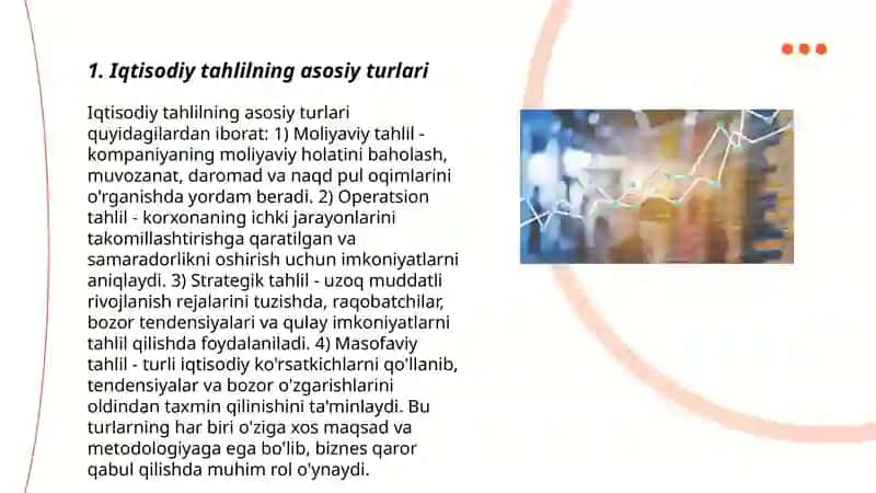Iqtisodiy tahlilning asosiy turlari 3