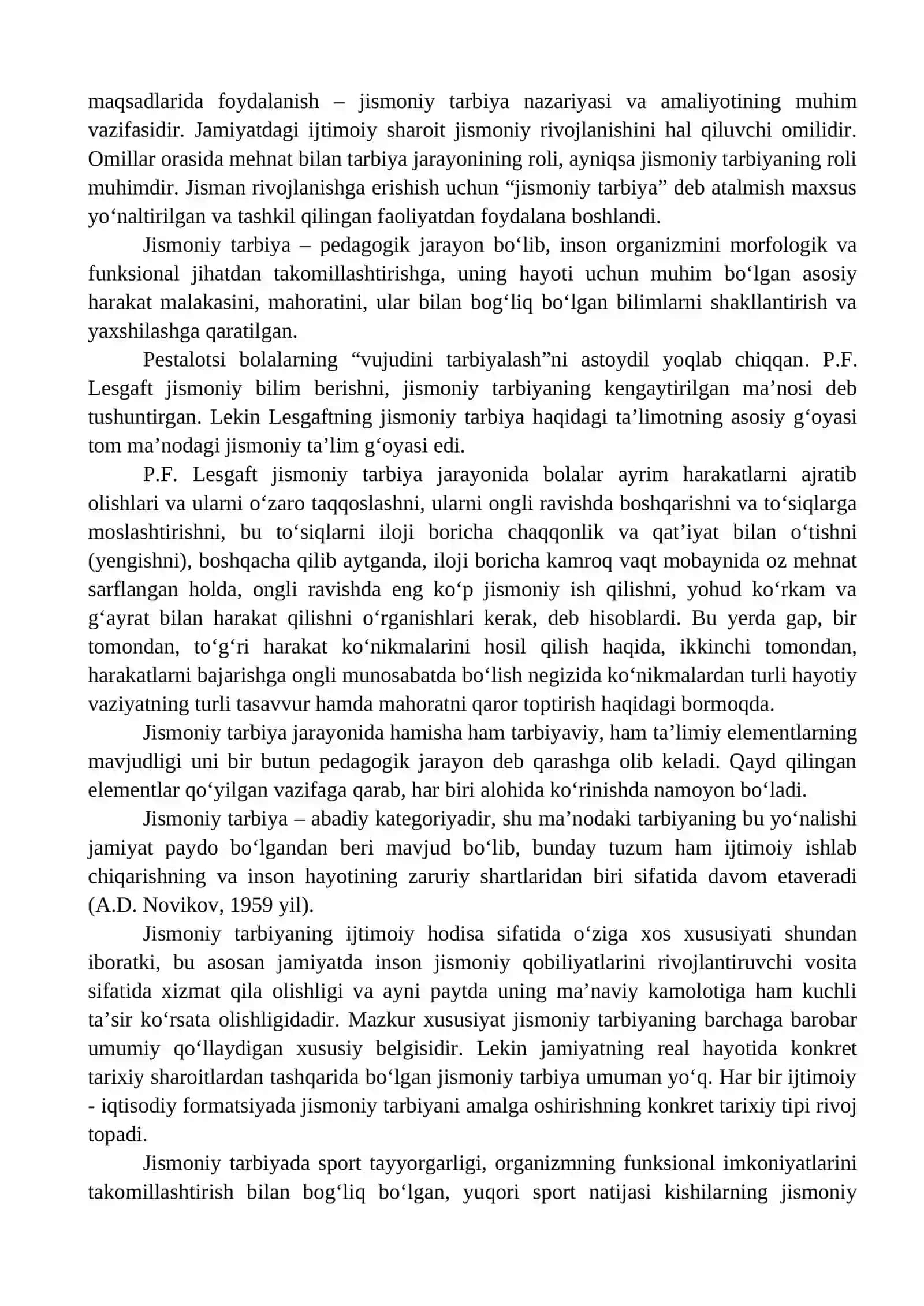 SHAXS SHAKLLANISHIDA JISMONIY TARBIYA VA SPORTNING AHAMIYATI 3
