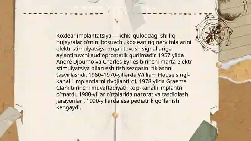 Koxlear implantatsiya 3