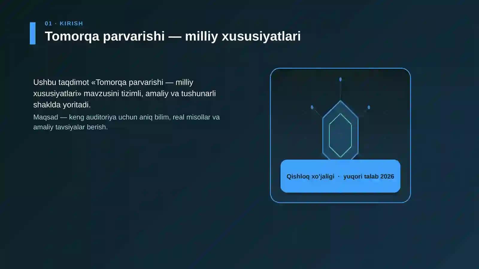 Tomorqa parvarishi — milliy xususiyatlari 3