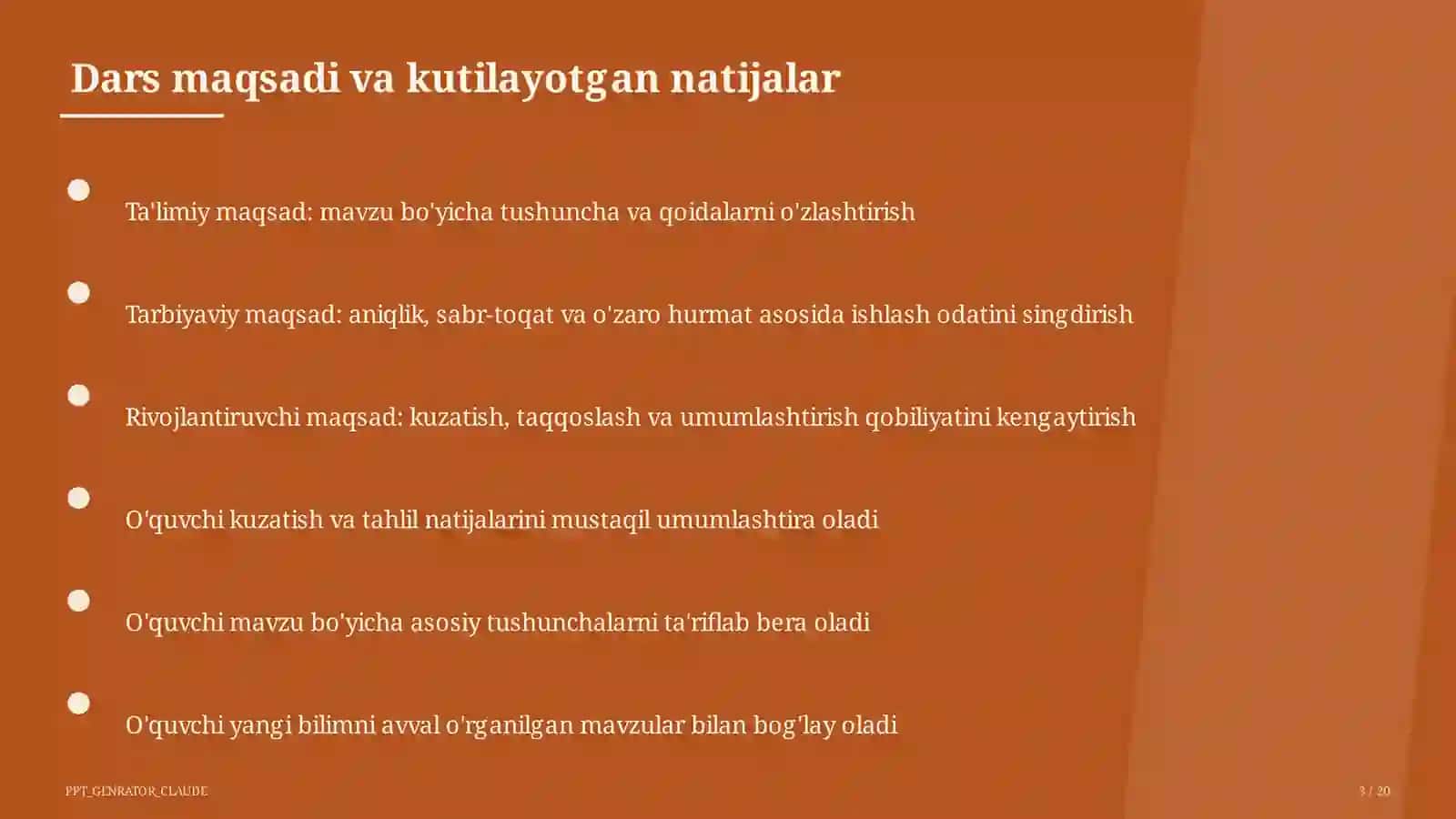 O'qituvchilarning Milliy sertifikatiga tayyorgarlik 3