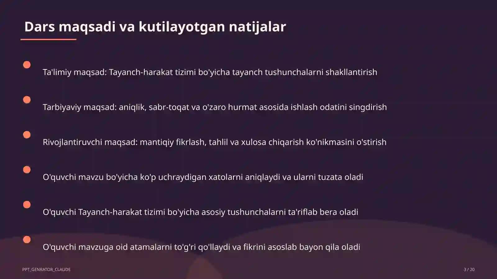 Tayanch-harakat tizimi (8-sinf) 3