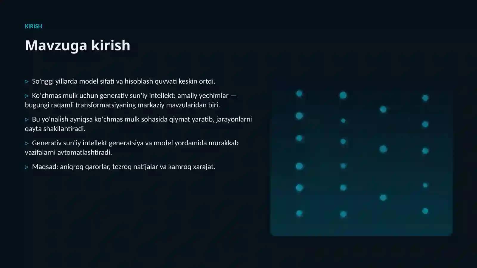 Koʻchmas mulk uchun generativ sunʼiy intellekt: amaliy yechimlar 3