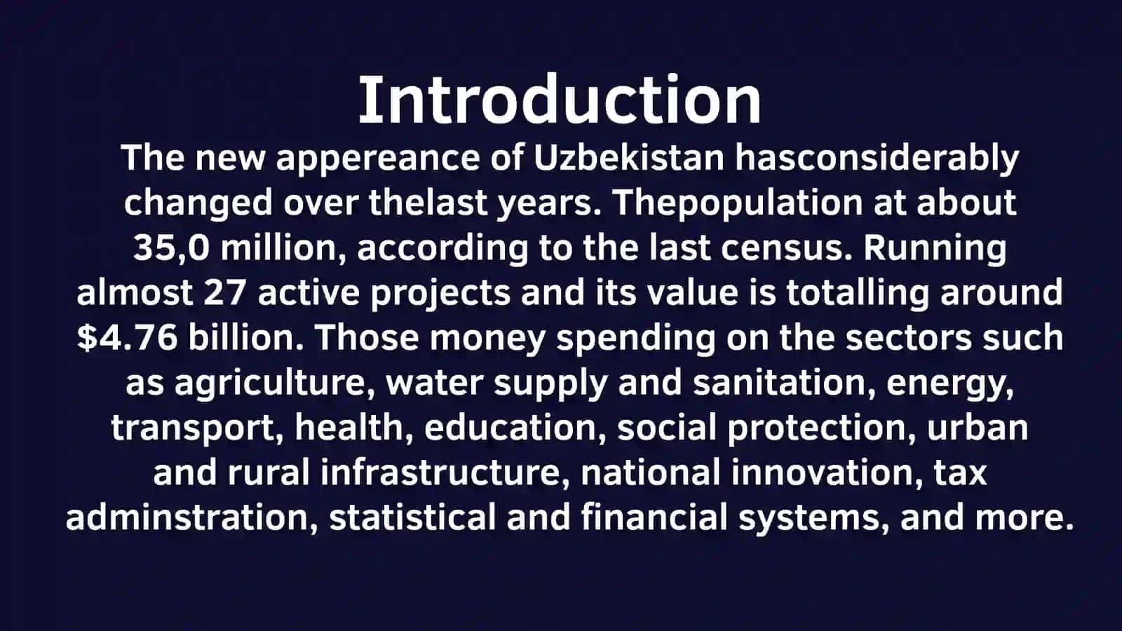 New Uzbekistan - a new worldview 3