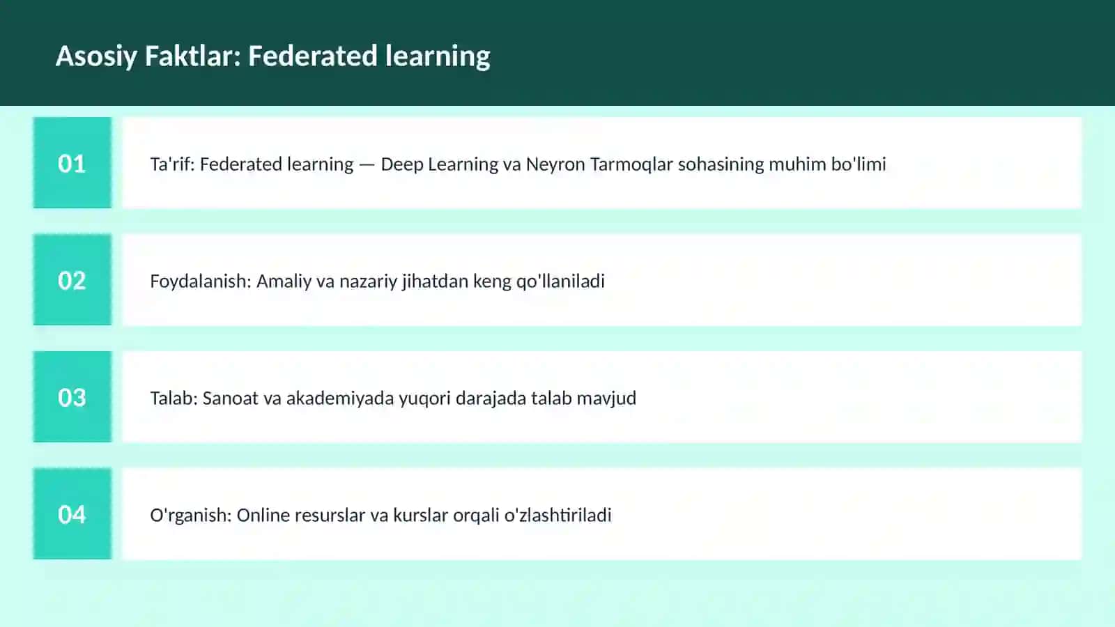 Federated learning 3