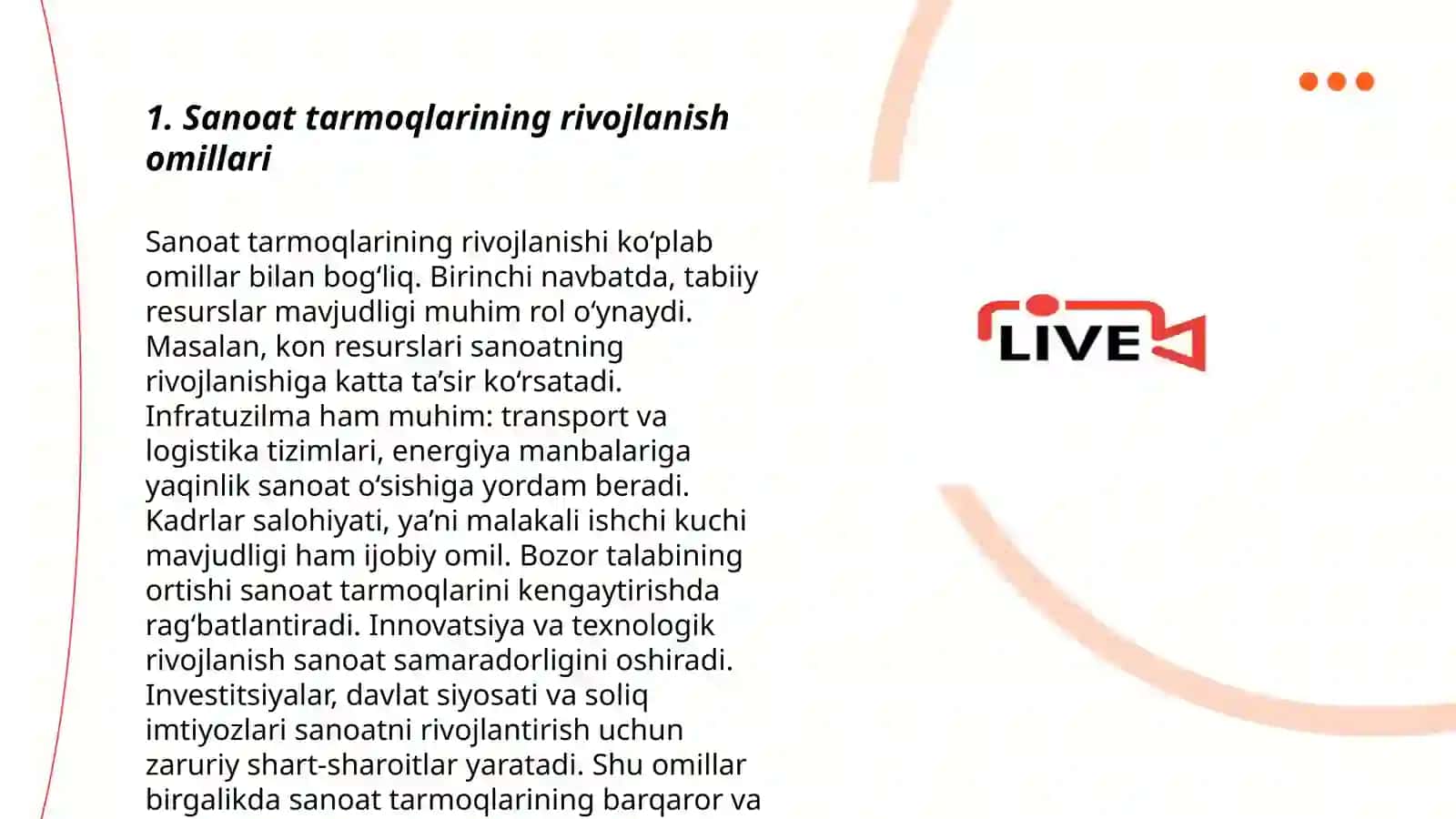 Sanoat tarmoqlarini hududiy tashkil qilinishi va rayonlashtirish 3