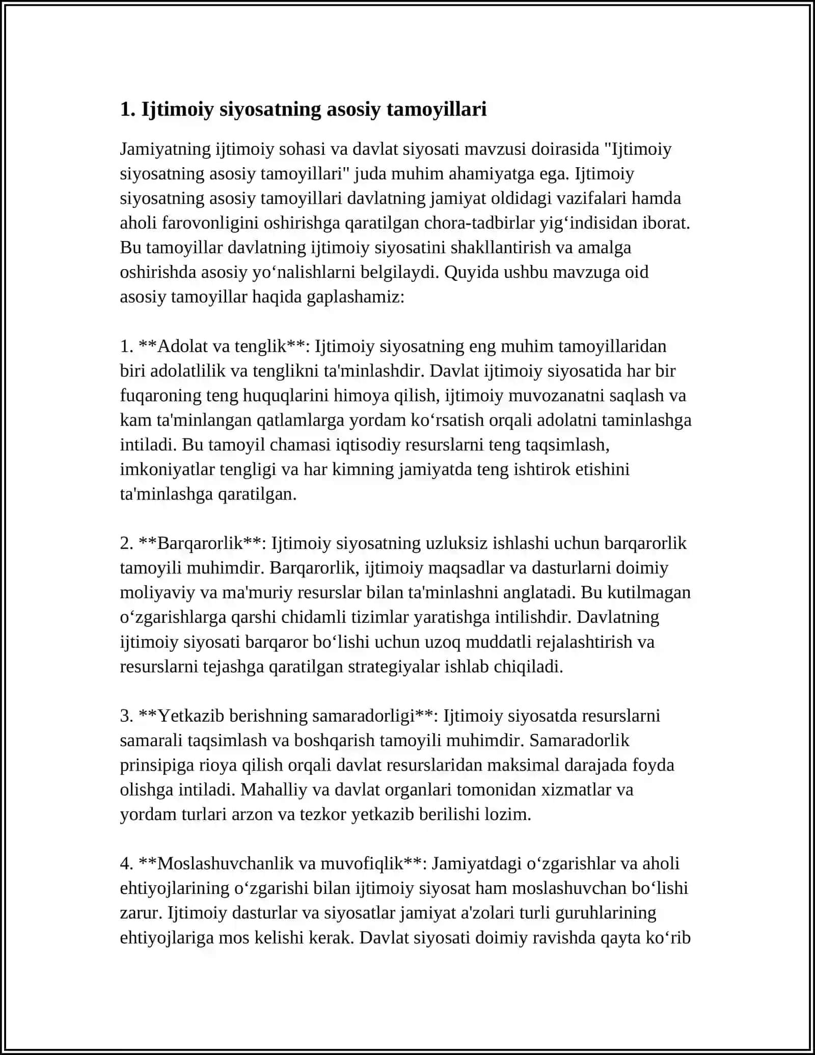 JAMIYATNING IJTIMOIY SOHASI VA DAVLAT SIYOSATI 3
