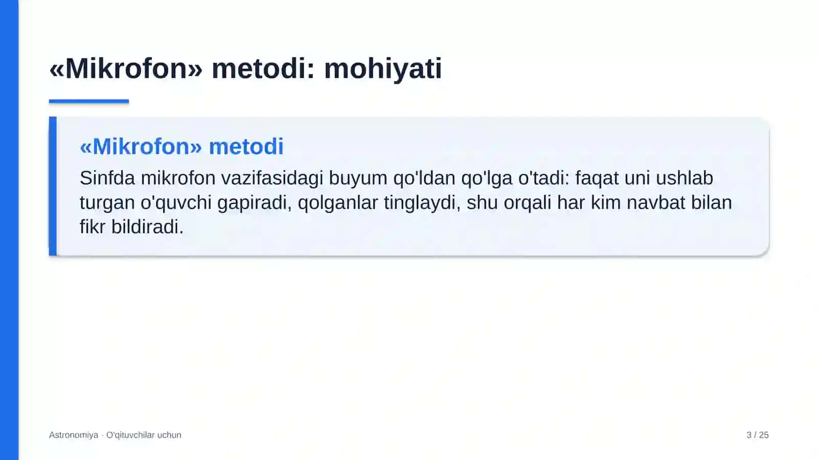 astronomiya darslarida mikrofon metodidan foydalanish 1320 3
