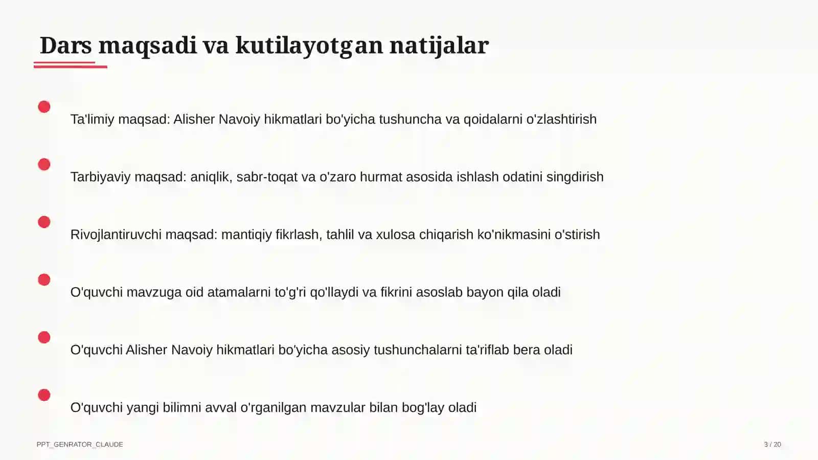 Alisher Navoiy hikmatlari (3-sinf) 3
