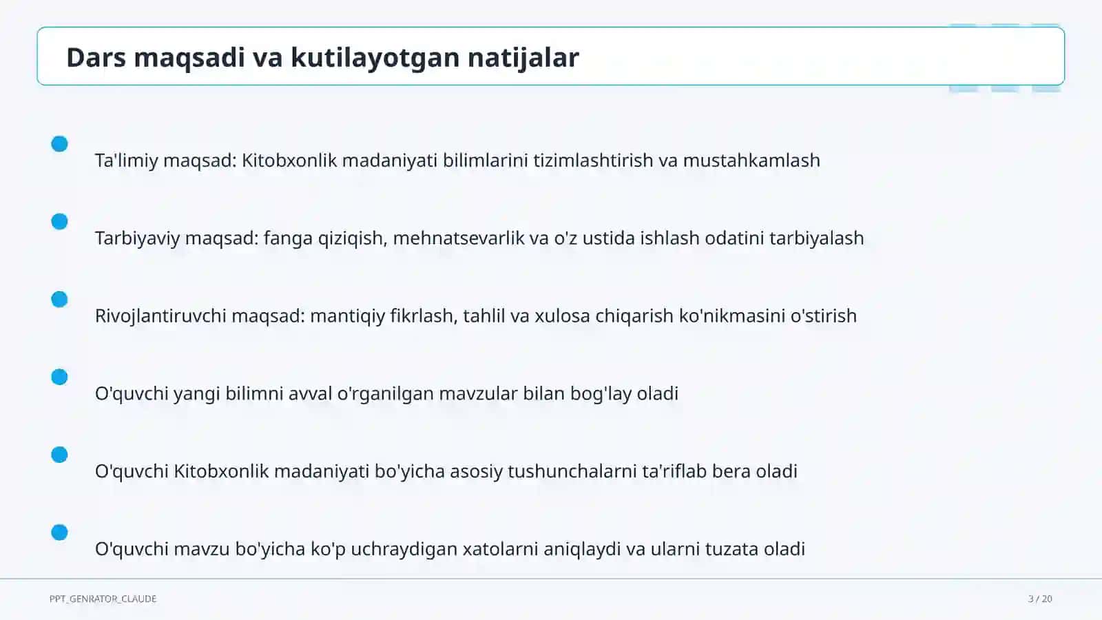 Kitobxonlik madaniyati 3