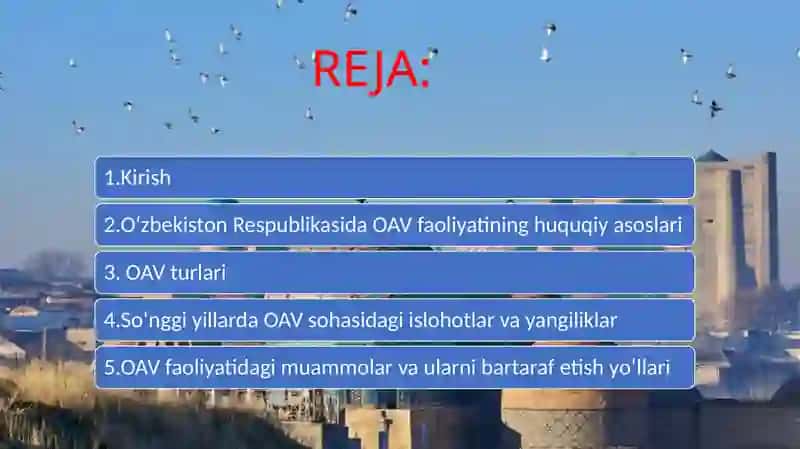 OMMAVIY AXBOROT VOSITALARINING FAOLIYATI 3