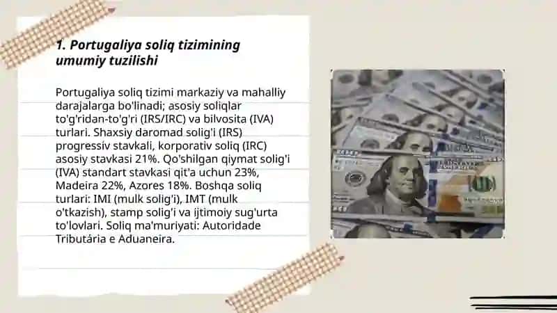 PORTUGALIYA SOLIQ TIZIMI 3