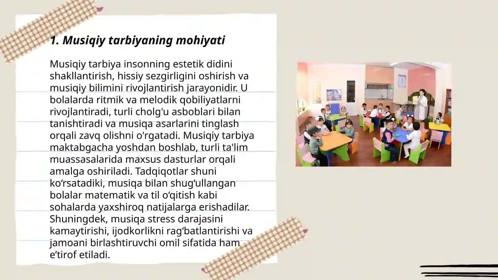 Maktabgacha ta'lim tashkilotlarida musiqaviy tarbiyaning maqsad va vazifalari 3