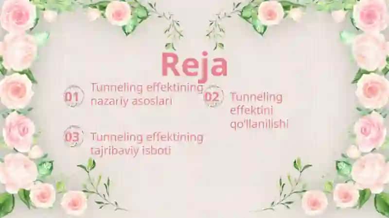 Tunneling effekti 3