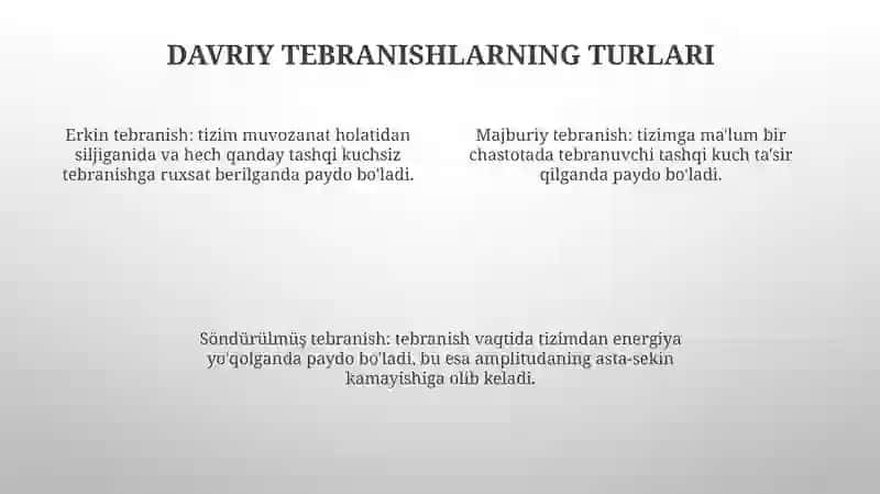 Davriy Tebranishlar Va Ularning Sabablari 3