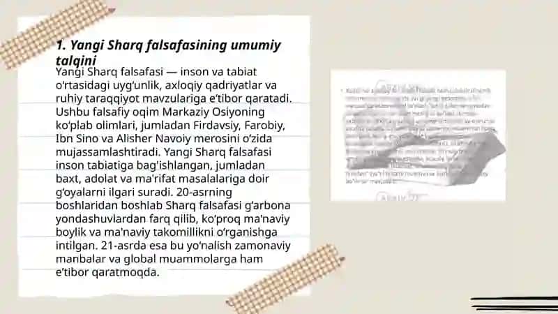 Yangi davr Sharq falsafasi 3