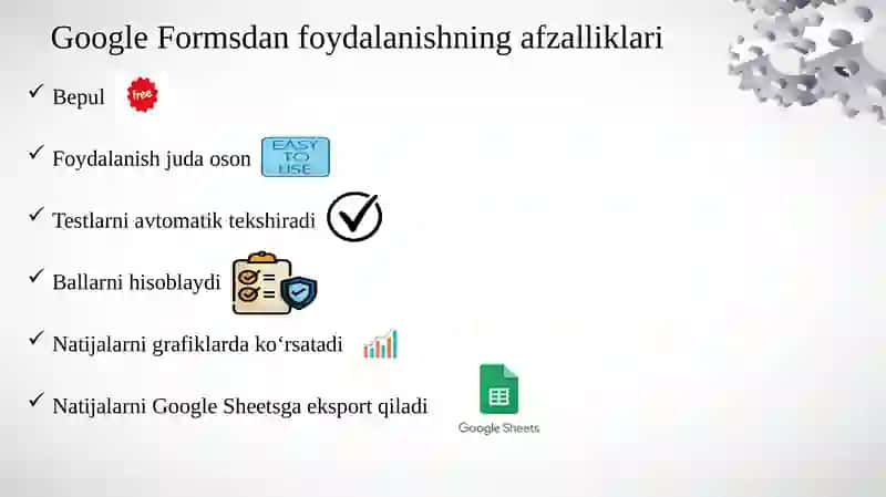 GOOGLE FORMS ILOVASIDA SAVOLLAR   YARATISH 3