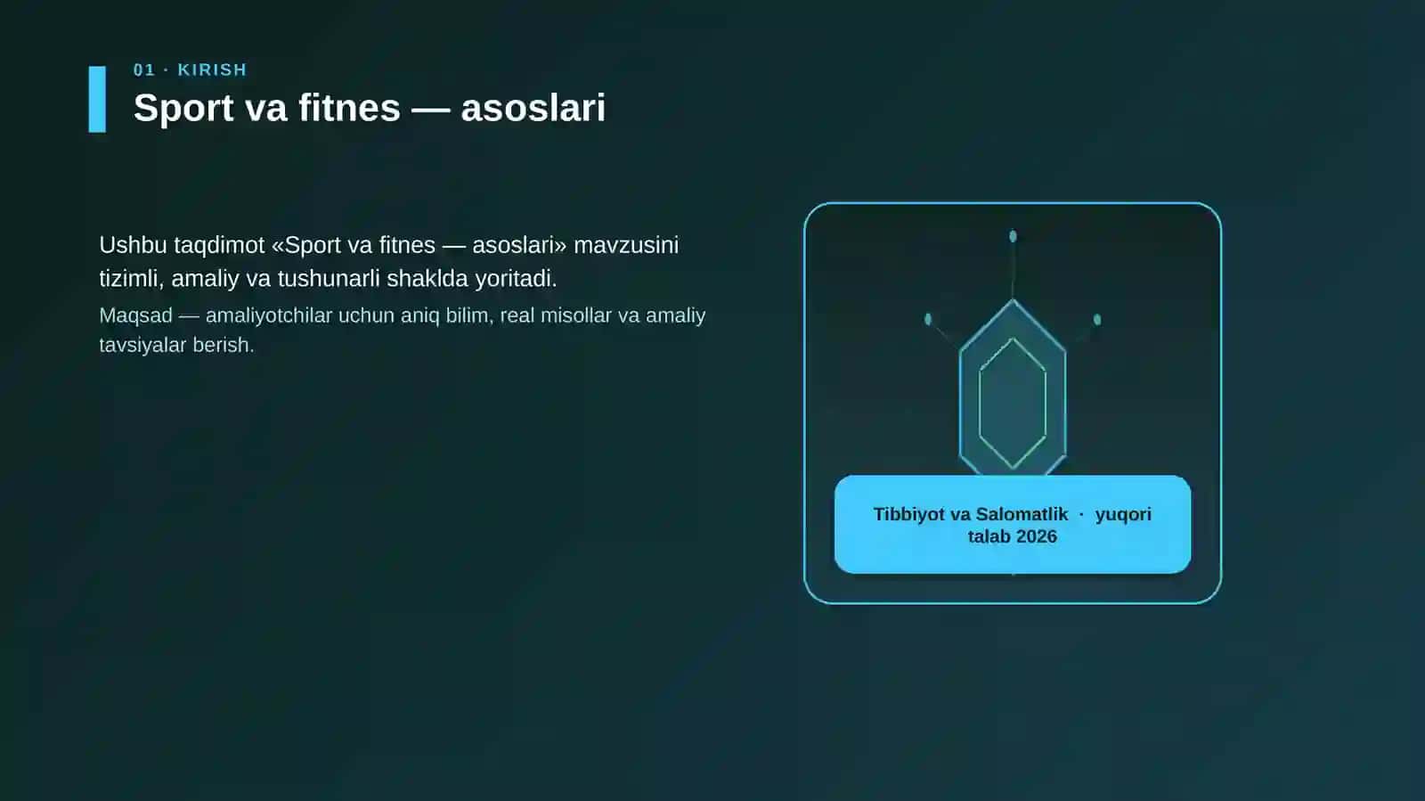 Sport va fitnes — asoslari 3