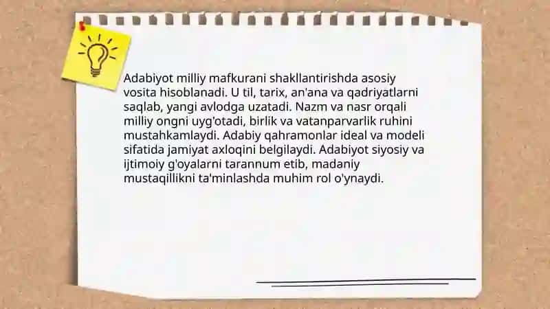 Adabiyot va mafkura 3