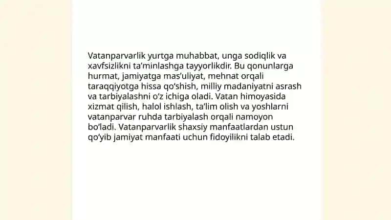 Men - vatanning munosib fuqarosiman 3