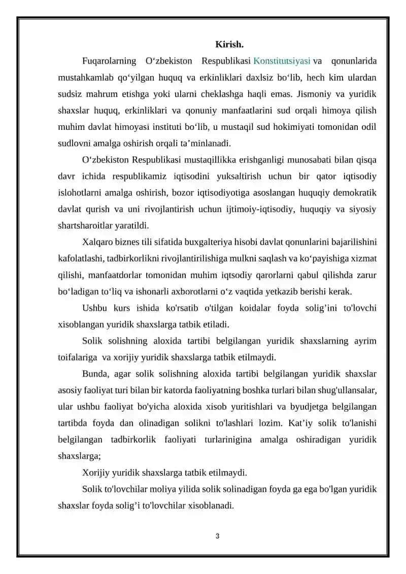 Yuridik va Jismoniy Shaxslar 3