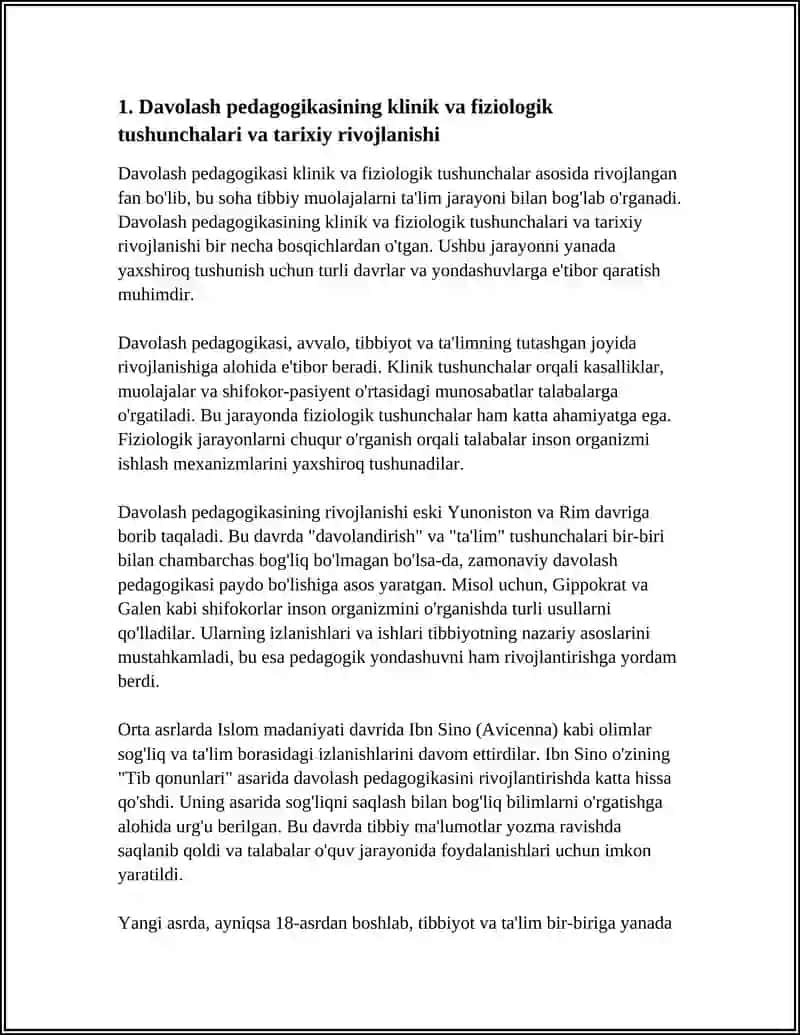 DAVOLASH PEDAGOGIKASINING KLINIK VA FIZIOLOGIK ASOSLARI 3