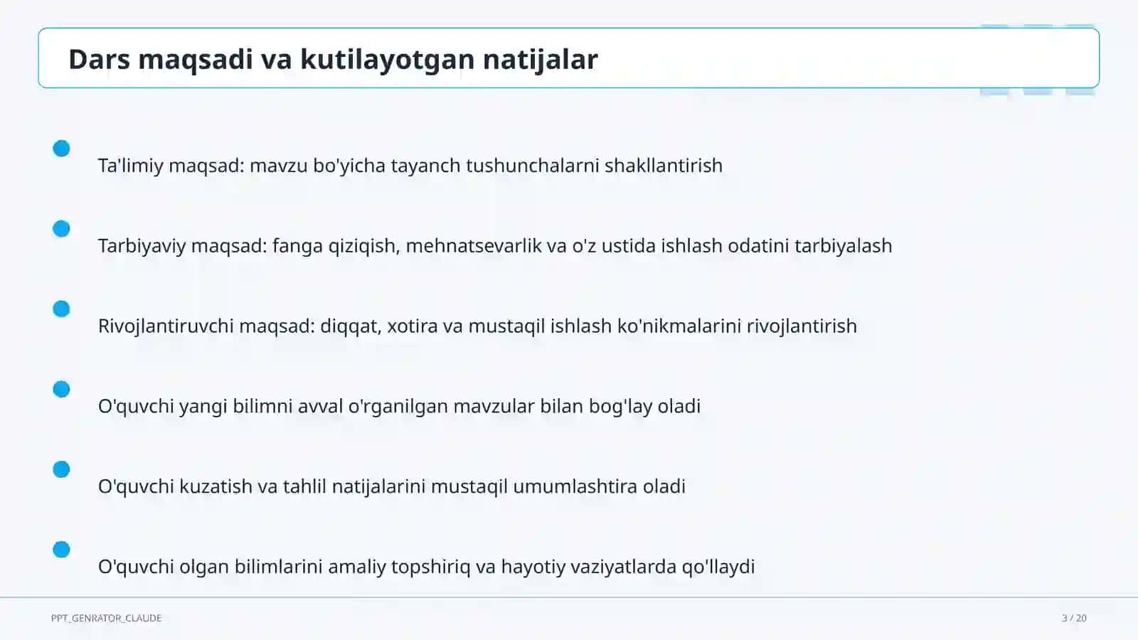 Ertalabki badantarbiya kompleksi (1-sinf) 3