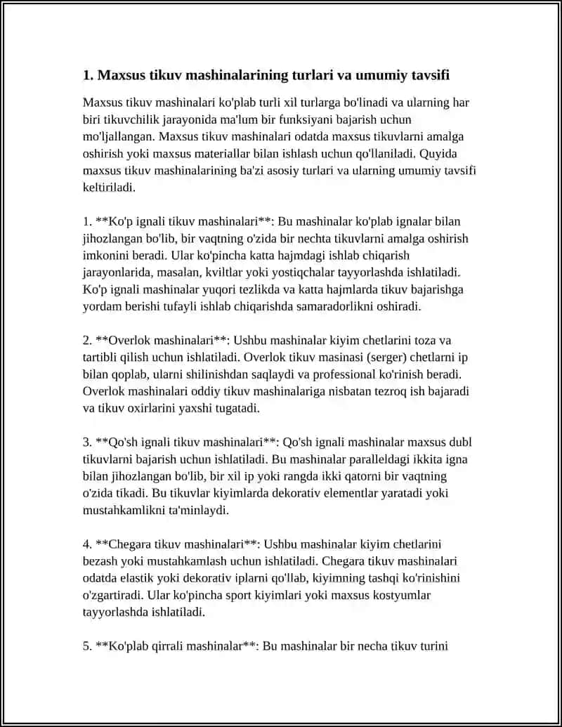 Maxsus Tikuv Mashinalari 3