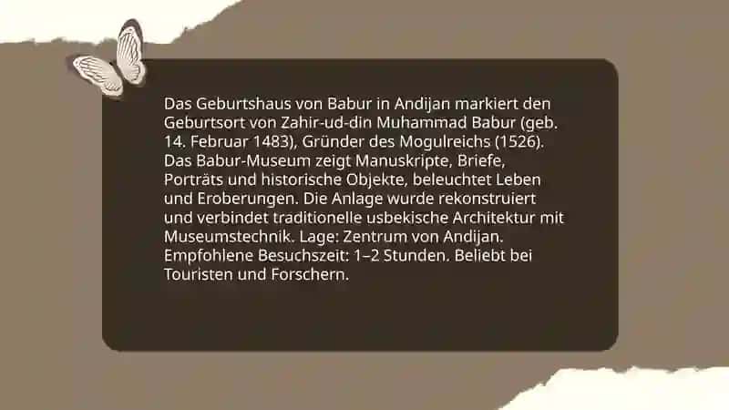 Reisen durch Andijan 3