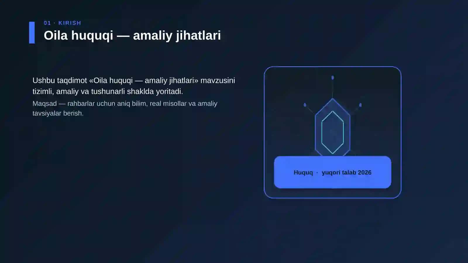 Oila huquqi — amaliy jihatlari 3