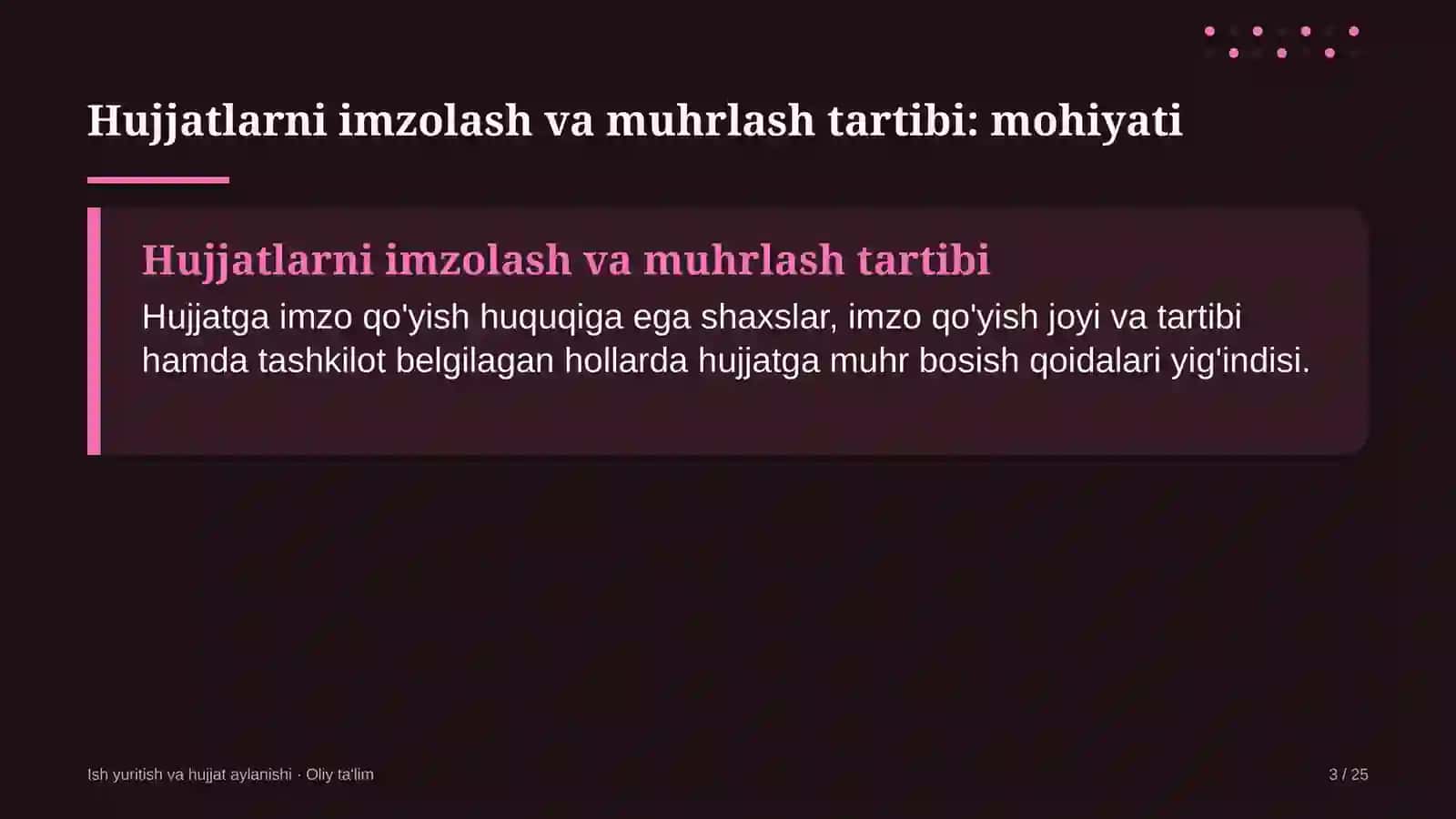 geodeziya va kartografiyada hujjatlarni imzolash va muhrlash tartibi 1577 3