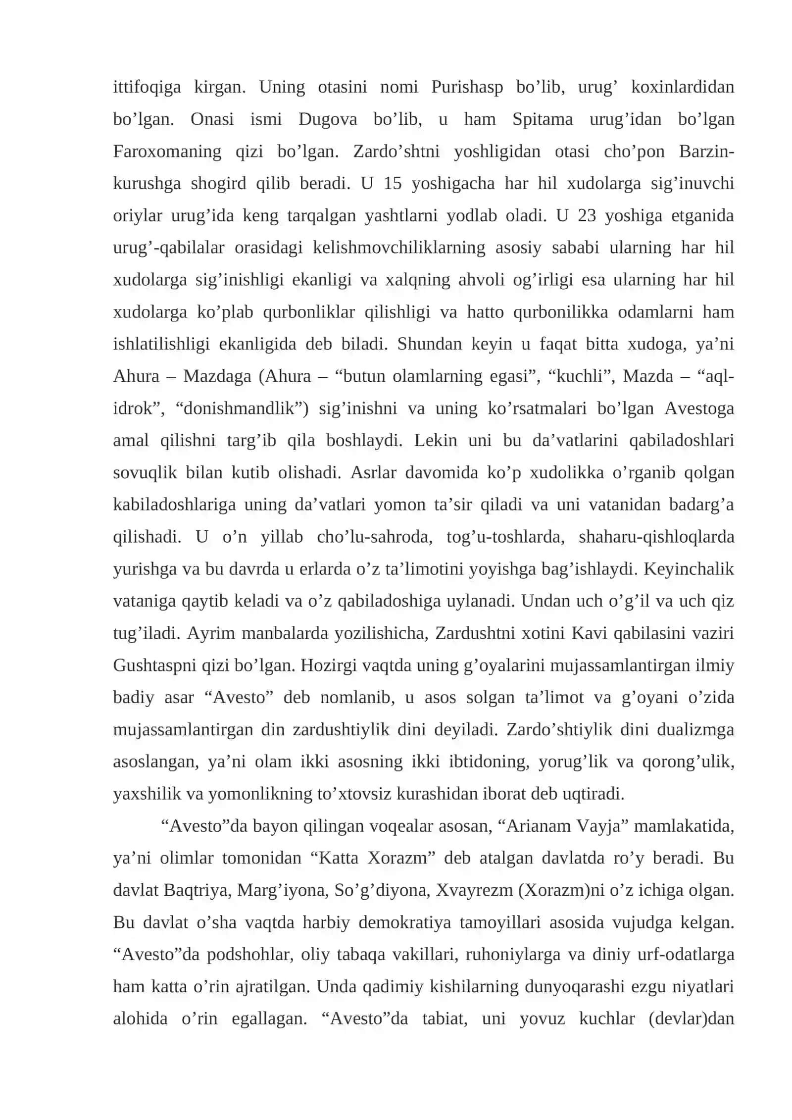Zardo‘shtiylik dini 3