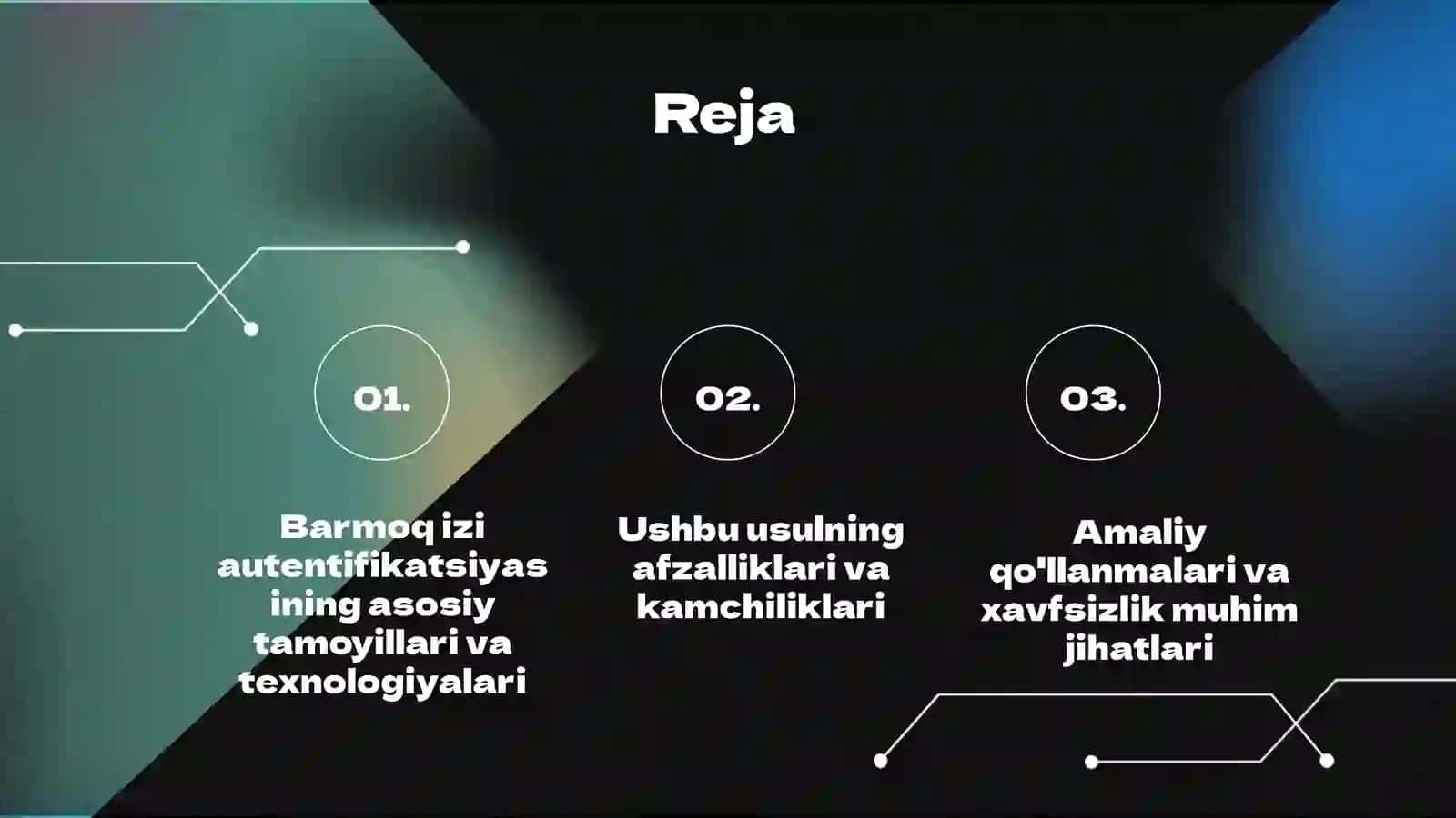 Barmoq izi autentifikatsiyasining asosiy tamoyillari va texnologiyalari 3