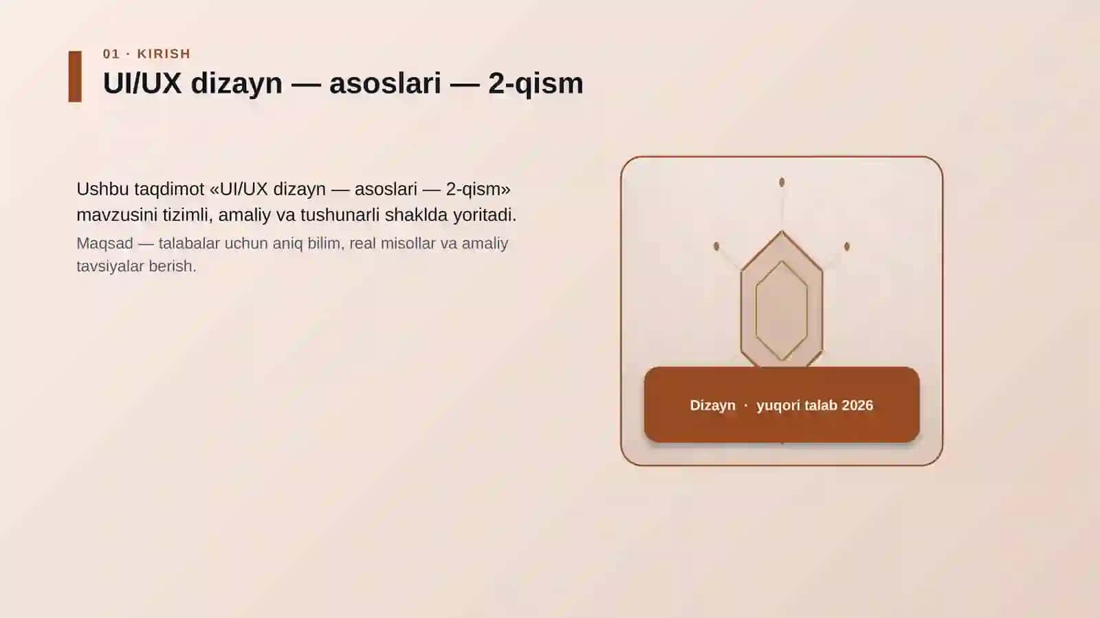 UI/UX dizayn — asoslari — 2-qism 3