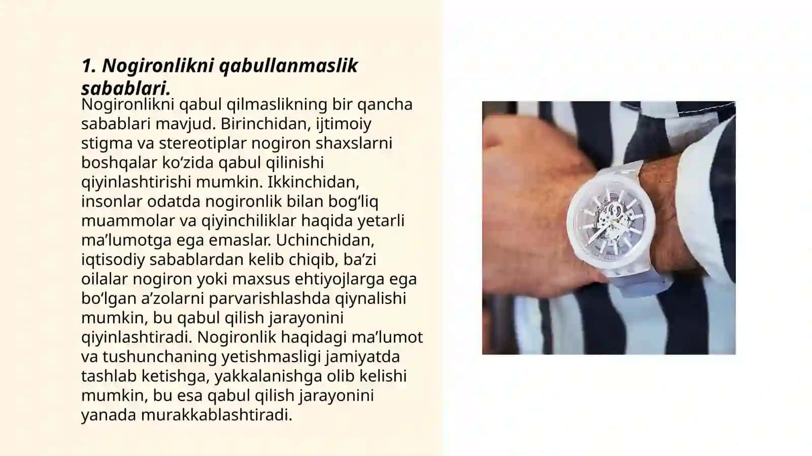 Nogironlik shunchaki so'z bo'lgan holat 3