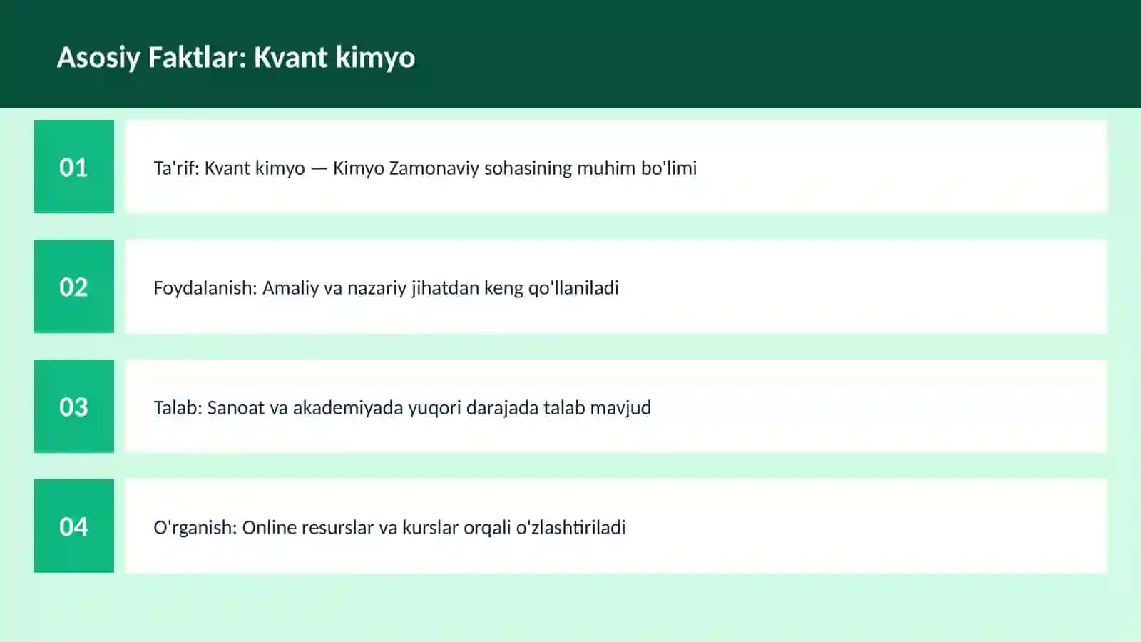 Kvant kimyo 3