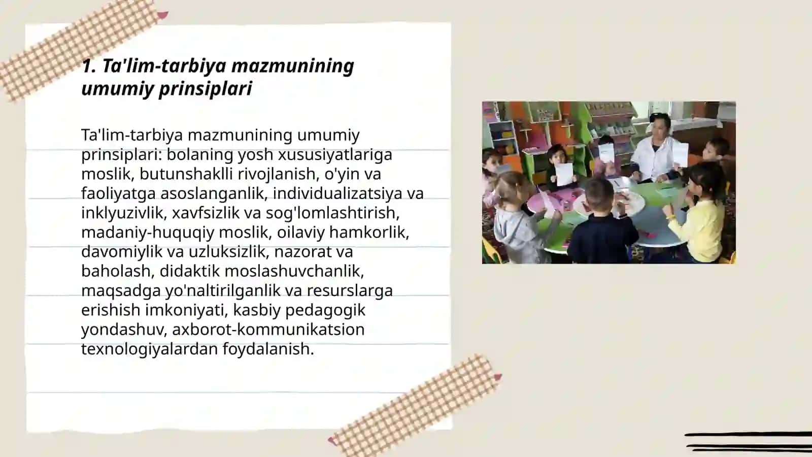 Ta'lim-tarbiya mazmunining umumiy prinsiplari 3
