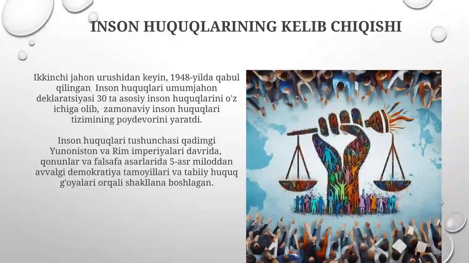 Inson huquqlari manbalari 3