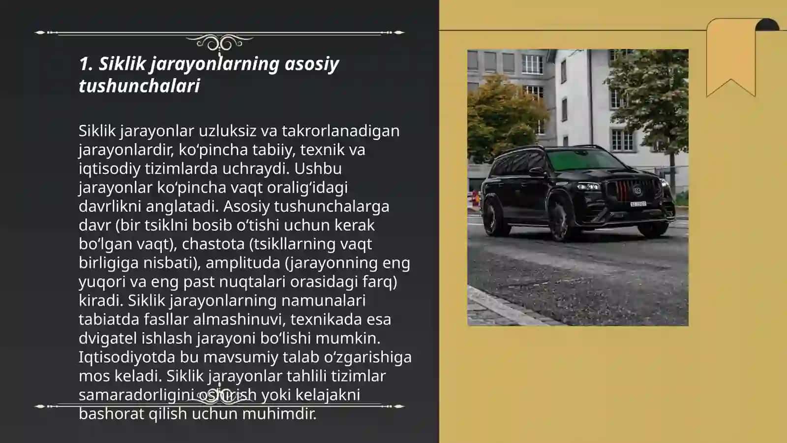 Ichma-ich joylashgan siklik jarayonlarni tashkil etish 3